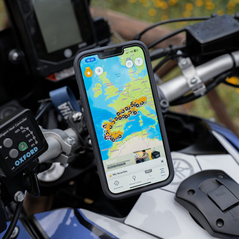 App Park4Night para viajar de moto