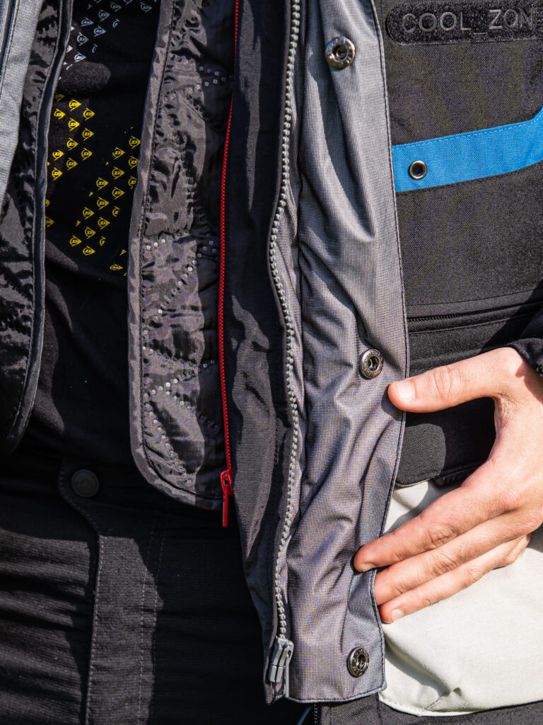 Forro interior impermeável Goretex do casaco Dane Reykholt Forro interior impermeável Goretex do casaco Dane Reykholt