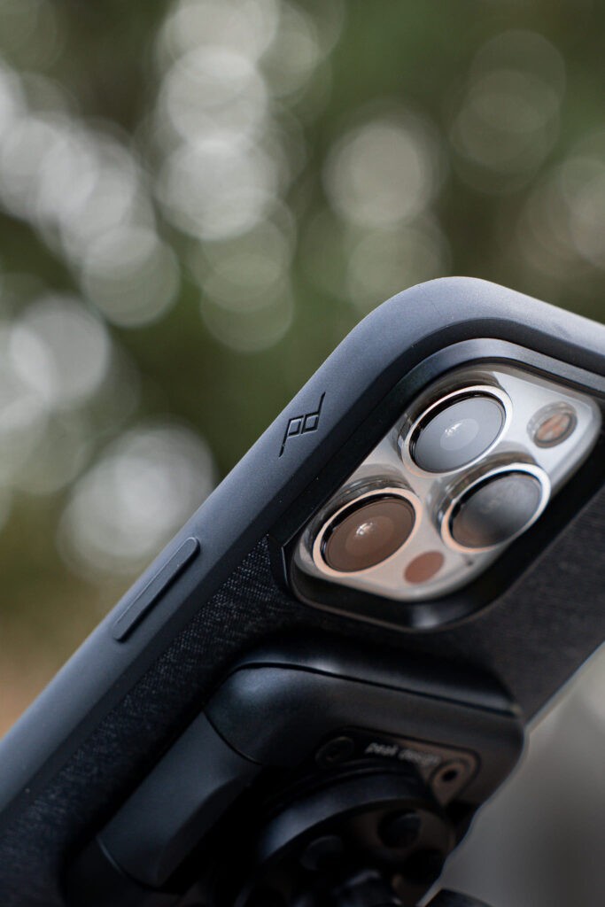 Detalhe capa de telemóvel Peak Design Detalhe capa de telemóvel Peak Design